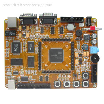 1.6mm yellow Solder PCB assembly